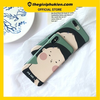 Ốp lưng cô bé mập dễ thương iPhone 6 6s 6 plus 6s plus 7 7 plus 8 8 plus x 11 pro max 3D - a103