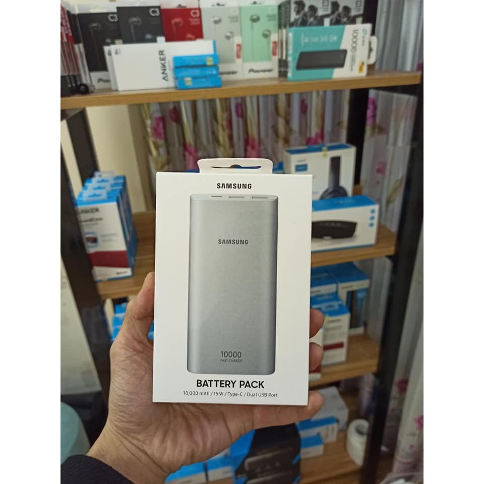 Pin Sạc Dự Phòng Samsung EB-P1100 10000mAh Hỗ Trợ Sạc Nhanh QC 2.0 - Hàng Chính Hãng