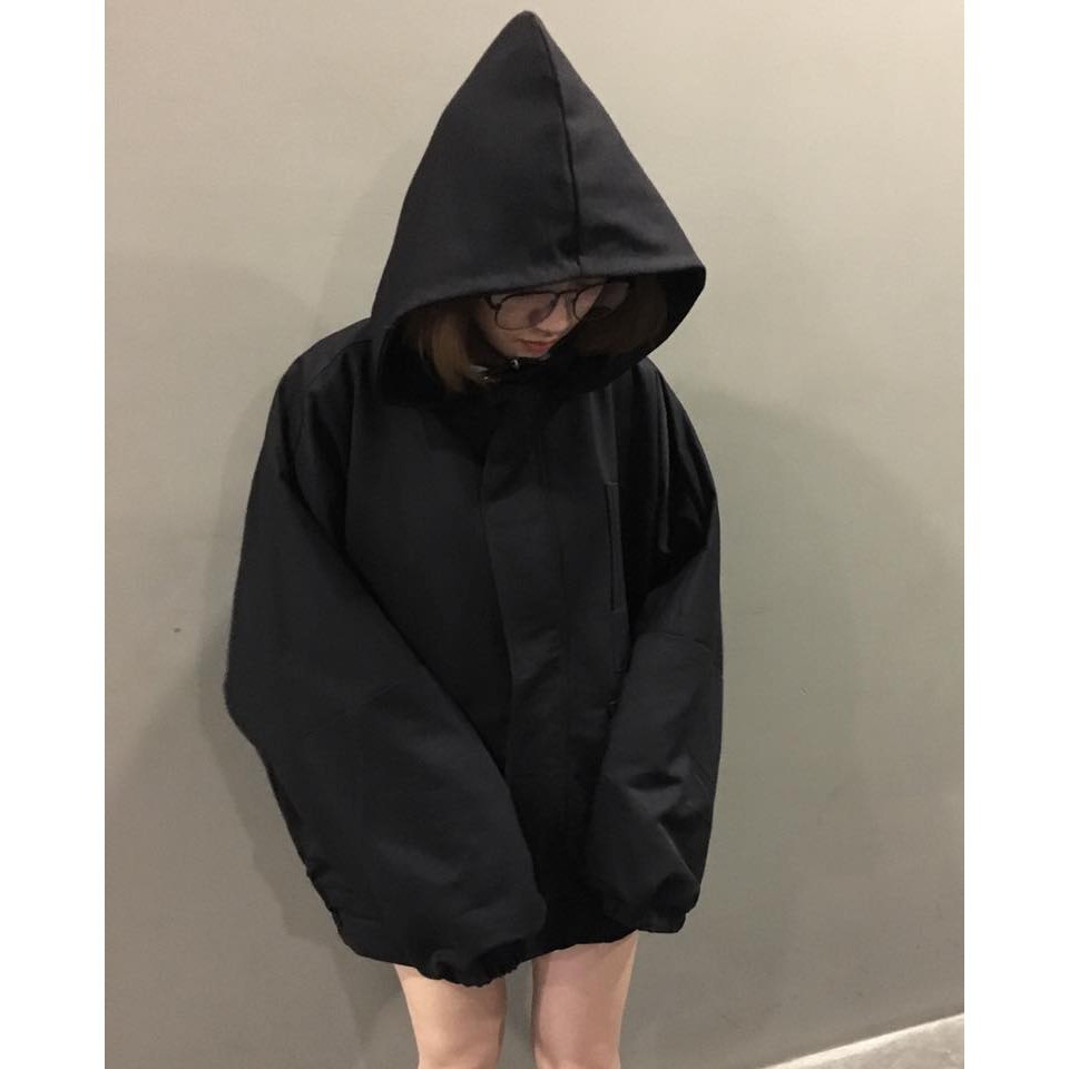 [Mua Là Rẻ 1906]GIẢM KỊCH SÀN GIẢM GIÁ ÁO KHOÁC KAKI HỘP ĐEN - BOX JACKET UNISEX - SP001DTT006