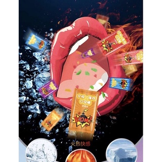 Kẹo nổ bạc hà, dâu