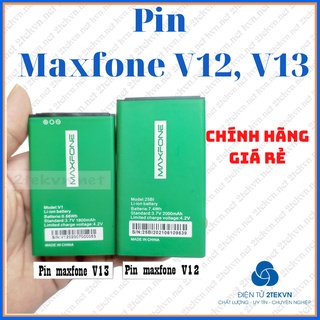 Pin cho điện thoại Maxfone V12, Maxfone V13 chính hãng, giá rẻ