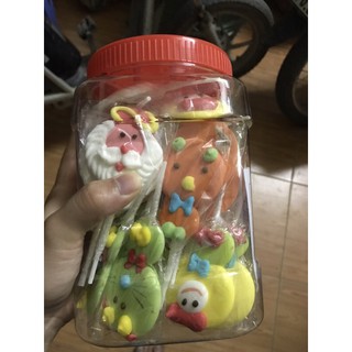 kẹo bông đường các hình ngộ nghĩnh (50 que)