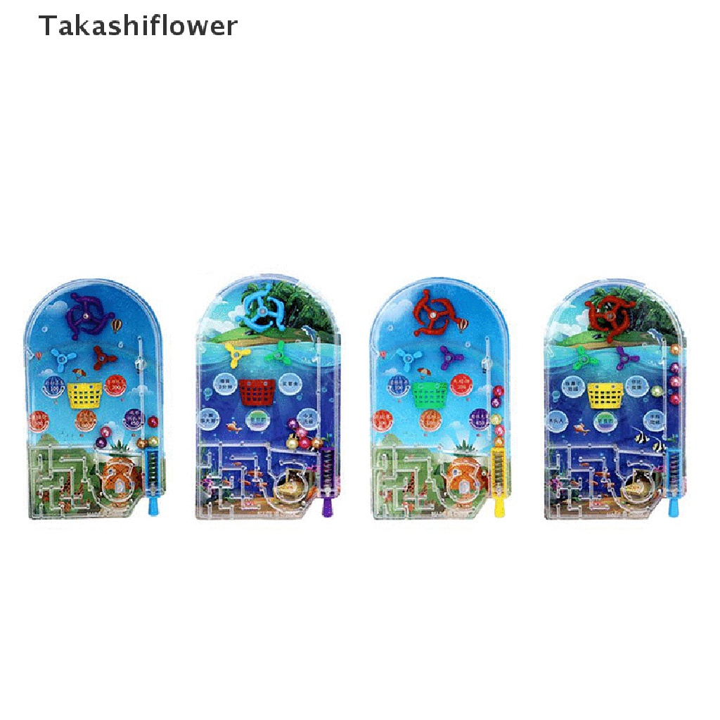 Máy Chơi Game Mini Pinball Họa Tiết Hoạt Hình Cho Bé