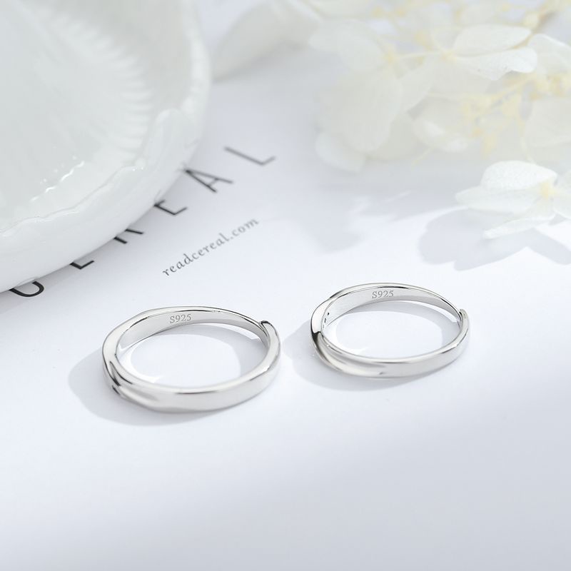 Nhẫn Đôi Bạc Dreamsilver, Nhẫn Cặp Javes Ring Chỉnh Được Size ND006