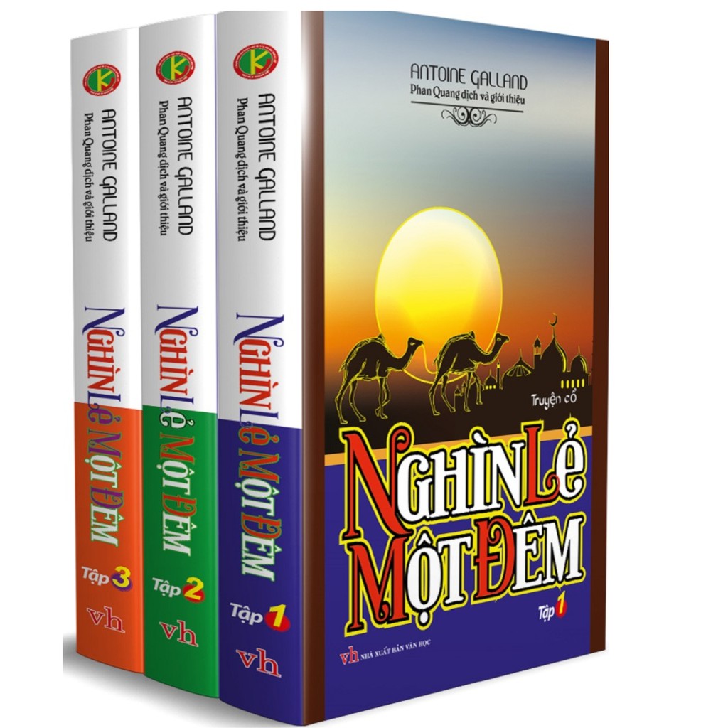 Sách - Nghìn Lẻ Một Đêm Trọn Bộ 3 Tập