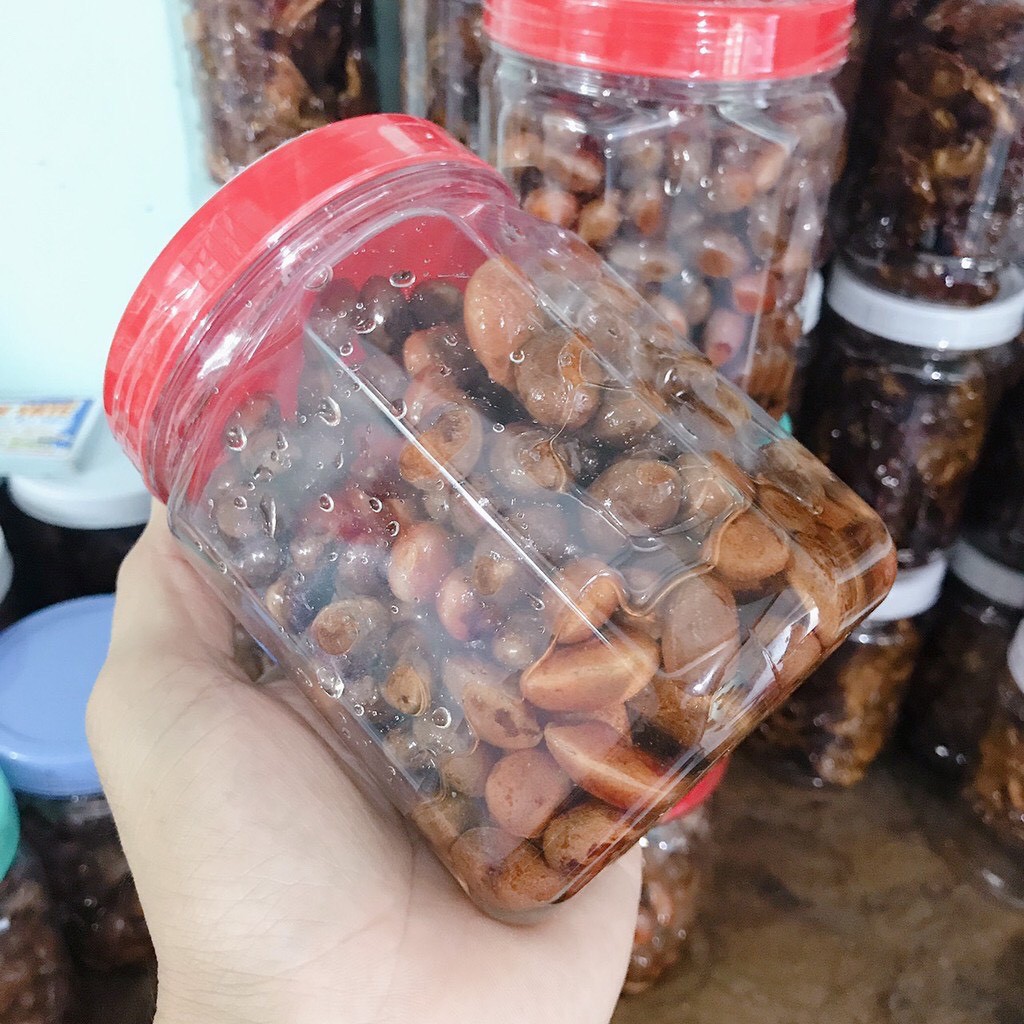 SAY NHUNG LẮC MUỐI ỚT HŨ 300G - Trái Xay Nhung