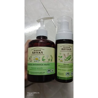 Dung dịch vệ sinh Apteka chai lớn 370ml