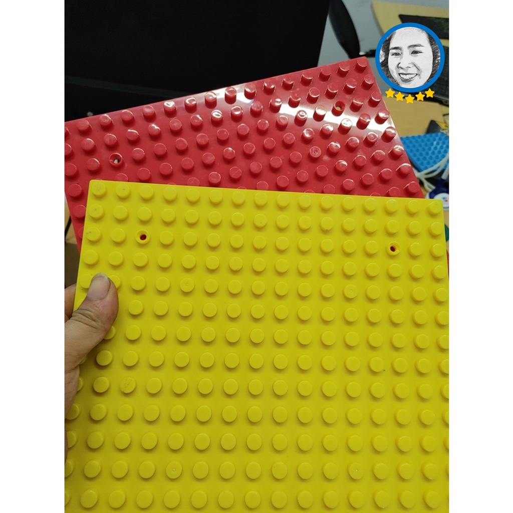 Tấm nền tương thích Lego Duplo nhựa ABS an toàn, hàng mới 100% có thể bắt vít để treo tường