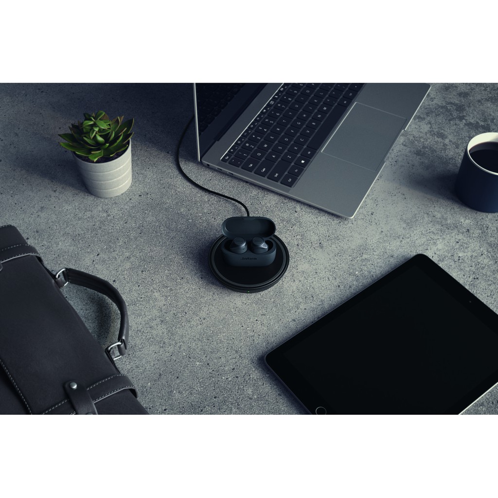 Tai Nghe Bluetooth True Wireless Jabra Elite 75T Sạc Wireless - Hàng Chính Hãng