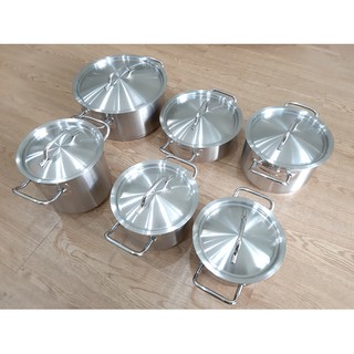 Nồi INOX 304 16cm xuất EU