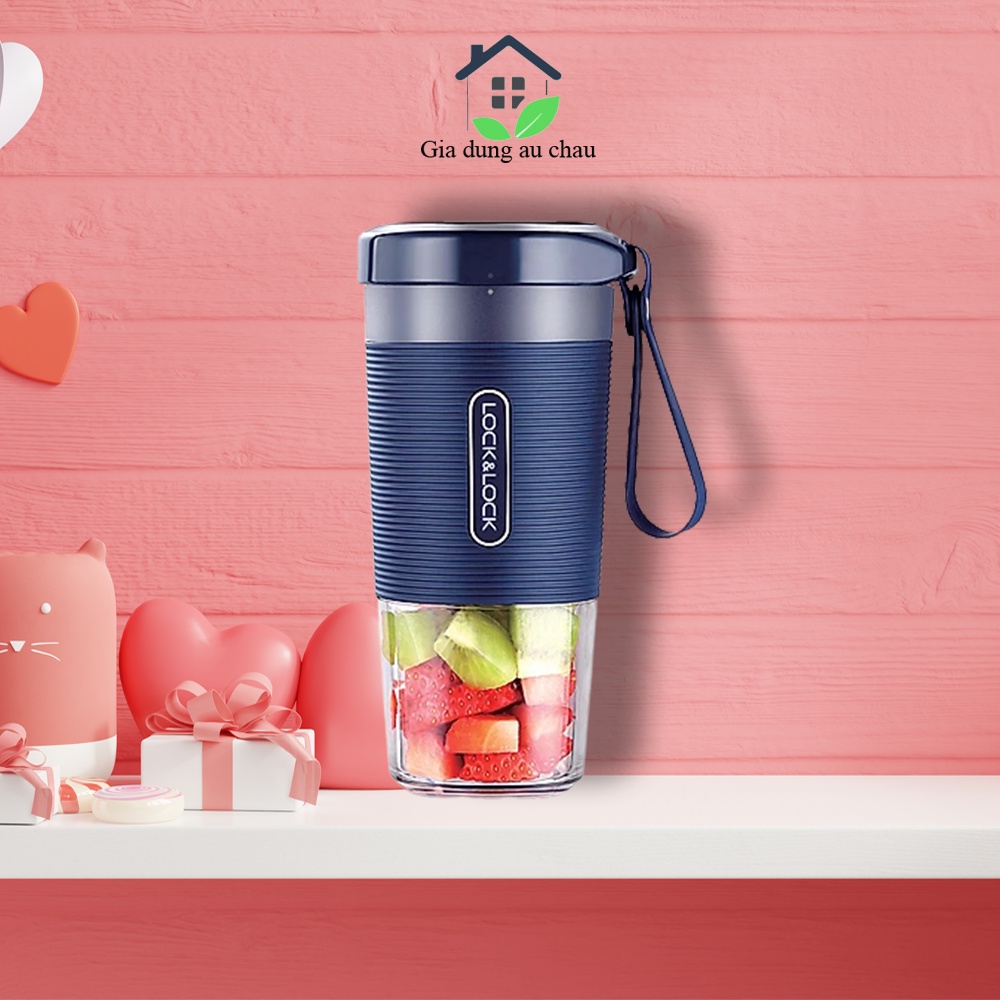 Máy Xay Sinh Tố Cầm Tay Lock&Lock EJJ321NVY (50W - 300ml) giadungauchau
