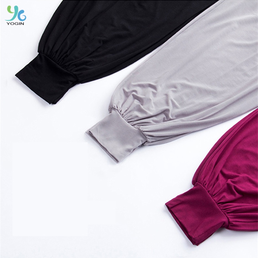 Quần alibaba nữ tập yoga, múa zumba, tập gym co giãn 4 chiều thoáng mát