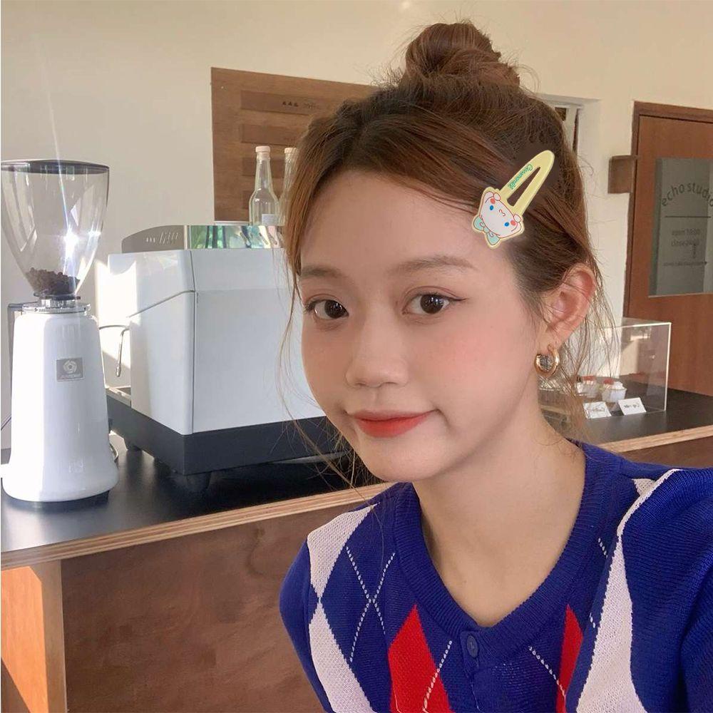 Aaron1 Kẹp Tóc Hình Kuromi Melody Kiểu Hàn Quốc Dễ Thương Cho Bé Gái
