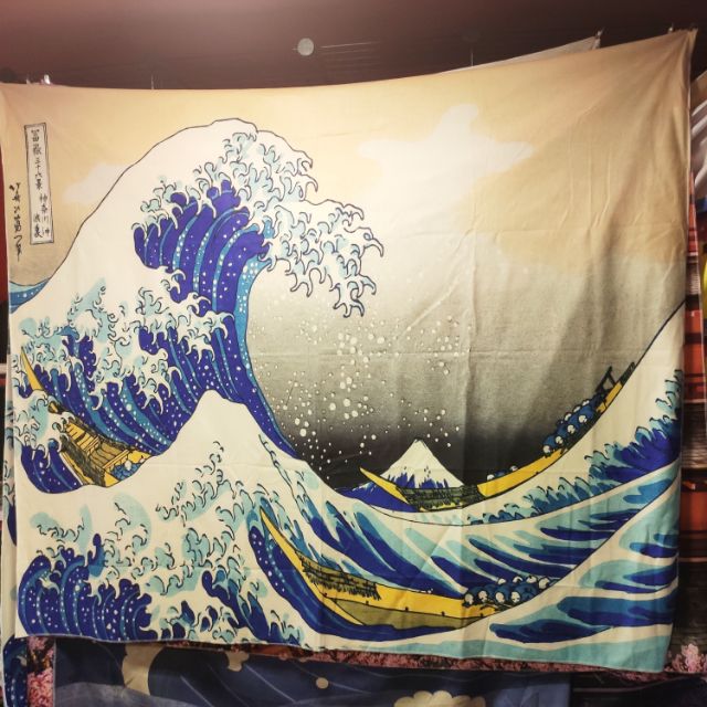 Tranh vải treo tường phong cách Nhật