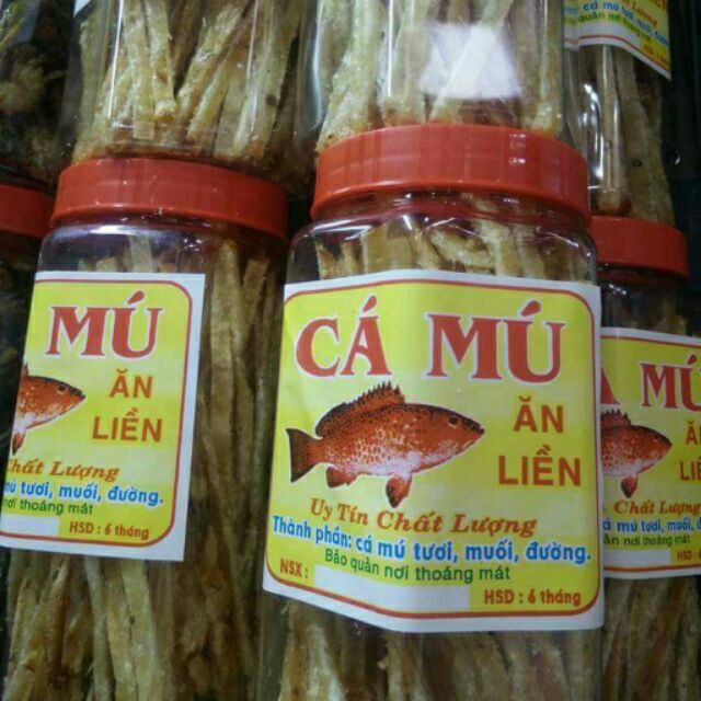 ❤❤ 500gr Cá mú que ăn liền _ Cá mú loại xuất khẩu Nha Trang