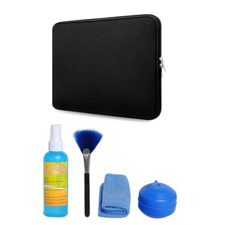 Combo Túi Chống Sốc Laptop 15,6 inch + Bộ Vệ Sinh 4 Món Tiện Dụng