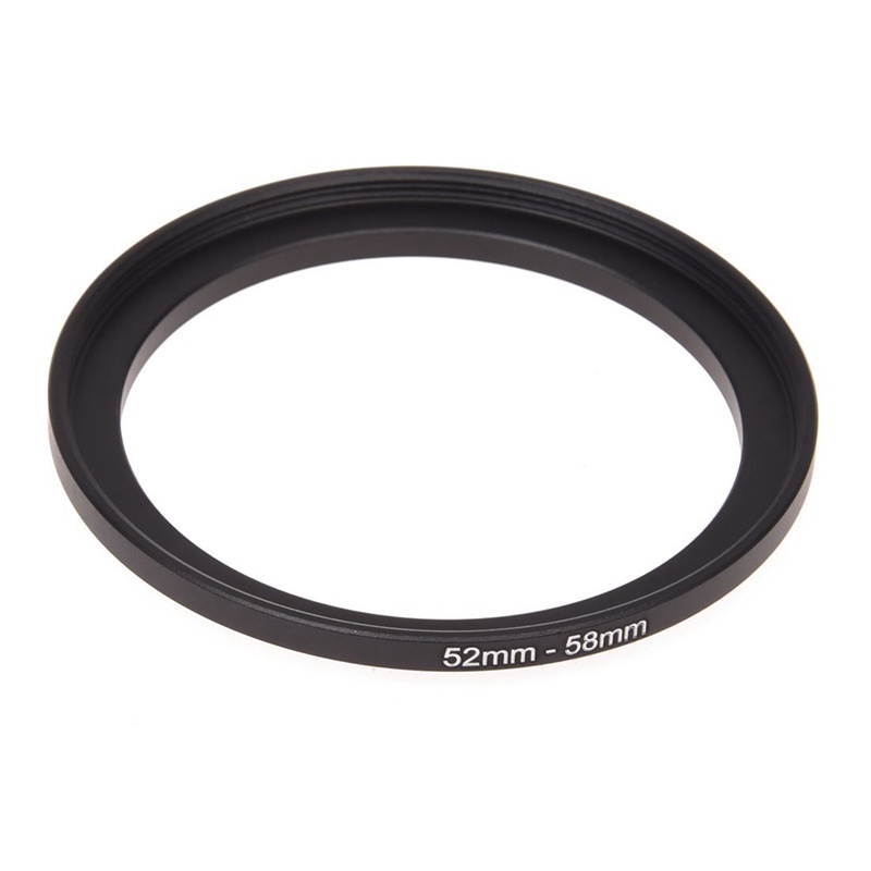 1 Pcs Camera 52mm Lens to 58mm Accessory Step Up Adapter Ring & 1 Pcs Double Dual Sport Camera Holder