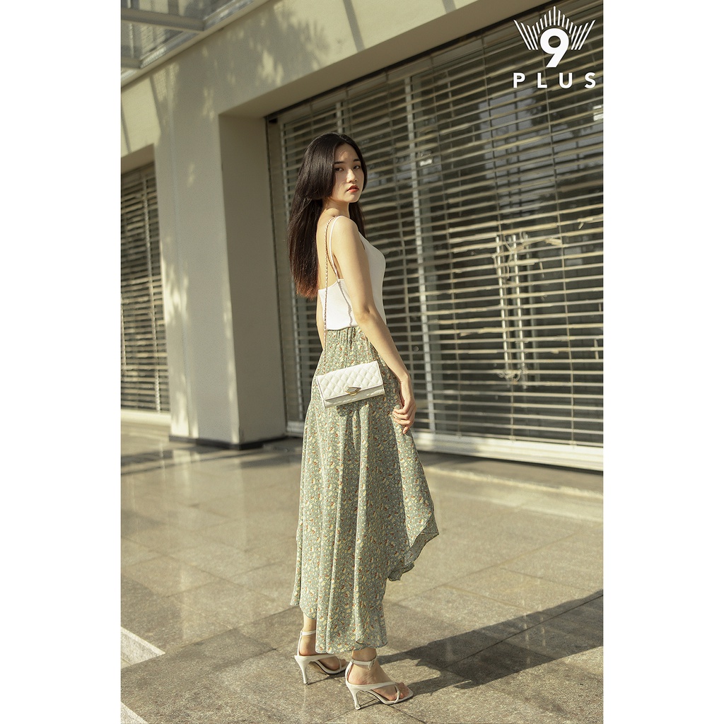 Chân váy nữ dài  9Plus/ váy vintage/ váy hoa | BigBuy360 - bigbuy360.vn
