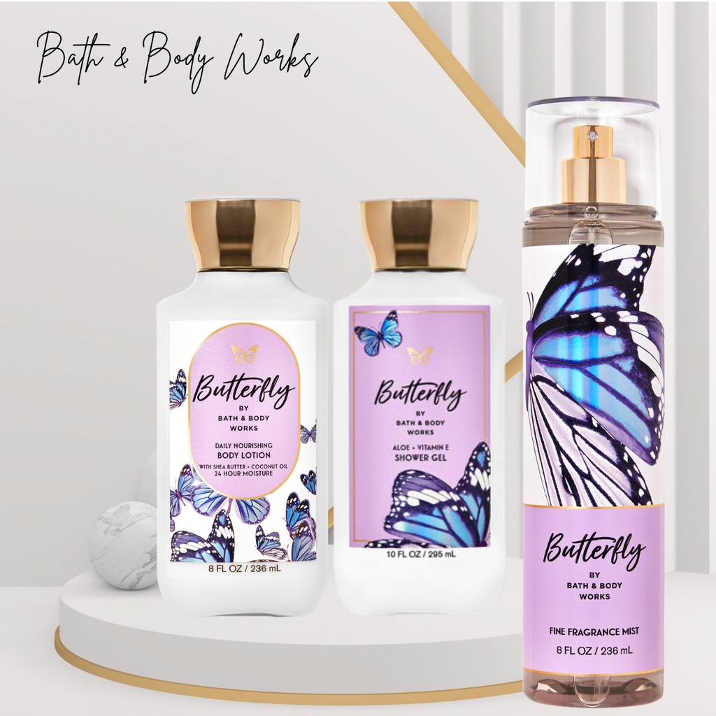Xịt Thơm Bath And Body Works Butterfly Fine Fragrance Mist  chai 236ml