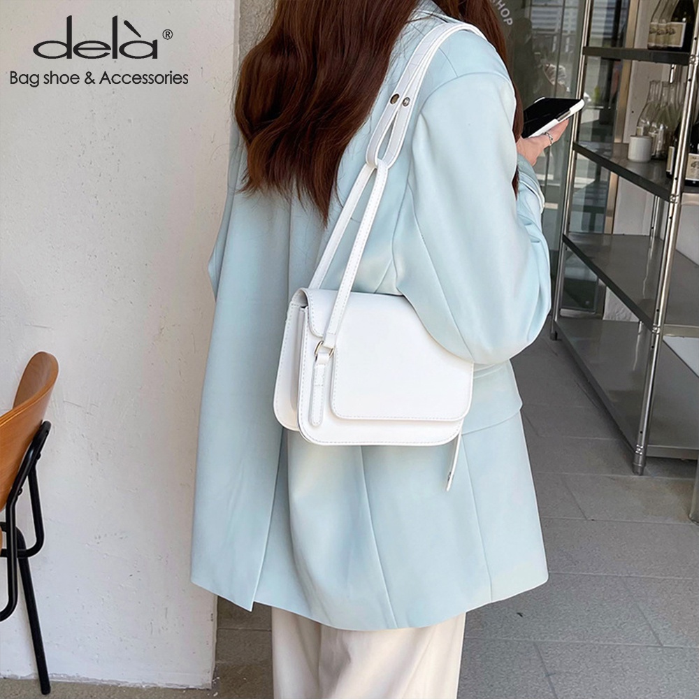 Dela Niche Túi Xách Đeo Vai Nhiều Ngăn Phong Cách retro Thời Trang 2022 Dành Cho Nữ