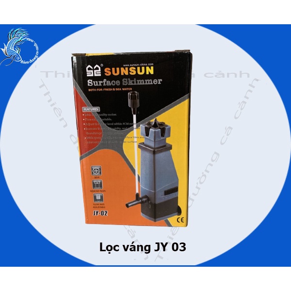 Lọc váng hút mặt hồ cá -lọc mặt sunsun JY02-SUNSUN JY 03