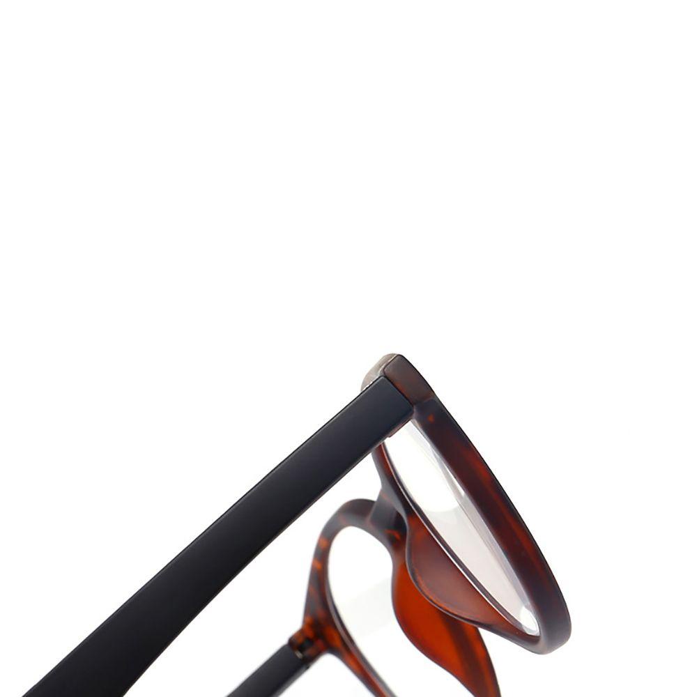 Mắt Kính Đọc Sách Chống Bức Xạ Chống Bức Xạ Bằng Nhựa Resin Phong Cách Retro Thời Trang Cho Nam Và Nữ