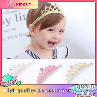 Băng đô co giãn cho bé gái Công chúa pha lê Tiara Crown cho sinh nhật