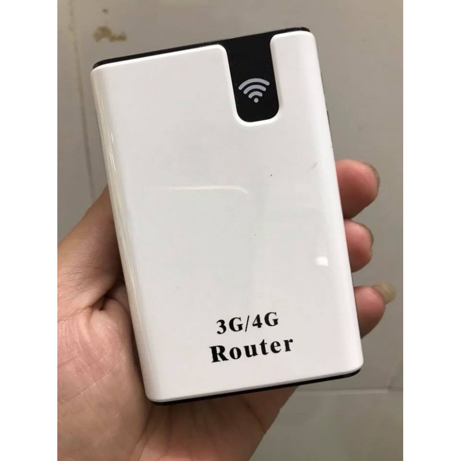 Router phát Wifi 3G/4G kiêm sạc pin dự phòng 7800mAh PWFROUTER6572