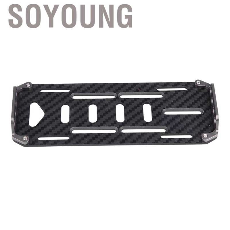 Khay Đựng Pin Bằng Sợi Carbon Cho Xe Điều Khiển Từ Xa Traxxas Hsp Redcat Rc4Wd Tamiya Tỉ Lệ 1:10