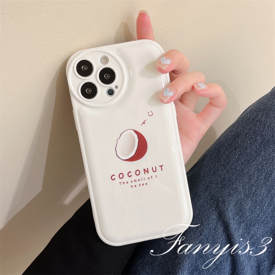 Ốp Điện Thoại Mềm Chống Rơi Hình Quả Chanh Cho iPhone 14 13 12 11 Pro Max X XR Xs Max 8 7 6 6s Plus SE 2020