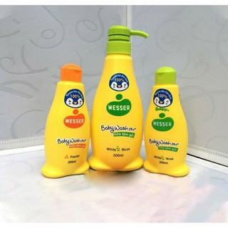 sữa tắm gội Wesser 2in1 hương phấn 500ml ( mùi ngẫu nhiên)