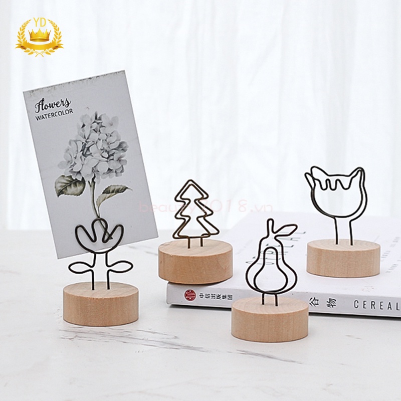 Giá đỡ ảnh/notepad để bàn trang trí nhà cửa HB