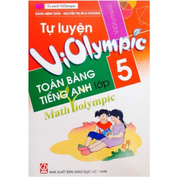 Sách - Tự Luyện Violympic Toán Bằng Tiếng Anh Lớp 5 - Math Violympic