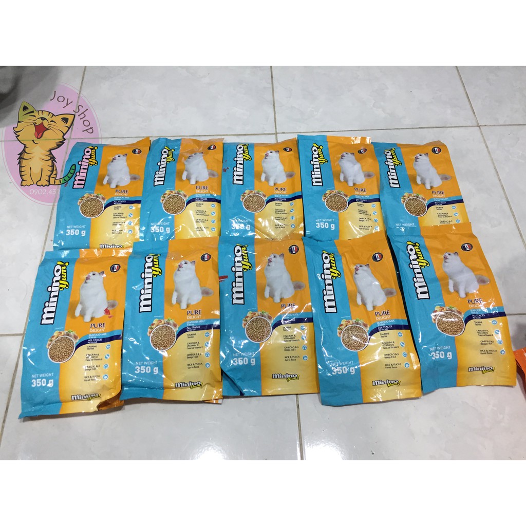 THỨC ĂN CHO MÈO MININO YUM 350GR