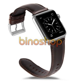Dây đồng hồ Apple Watch - Da Bò thật