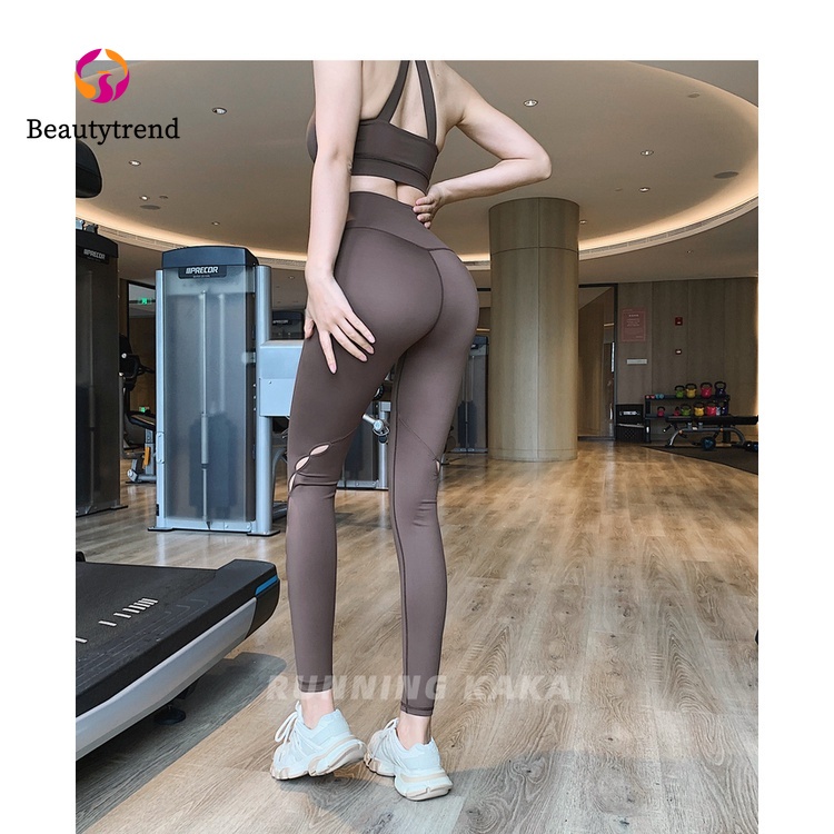 【BEAUTYTREND】Quần chạy bộ Lưng Cao Nâng Hông Thời Trang Năng Động