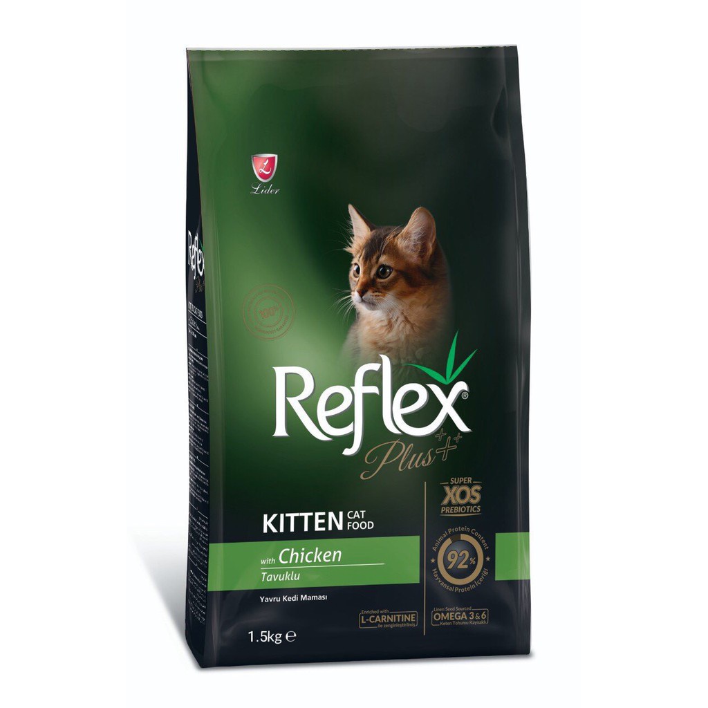 Thức Ăn Hạt Reflex Cho Mèo (Túi 1.5kg) - Thức Ăn Hạt Khô Cao Cấp Cho Mèo