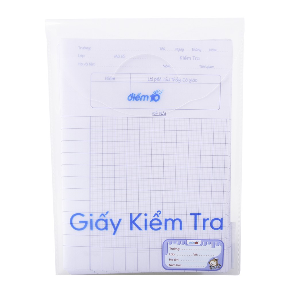 Giấy Kiểm Tra Thiên Long TP-GKT03 5 ô ly vuông