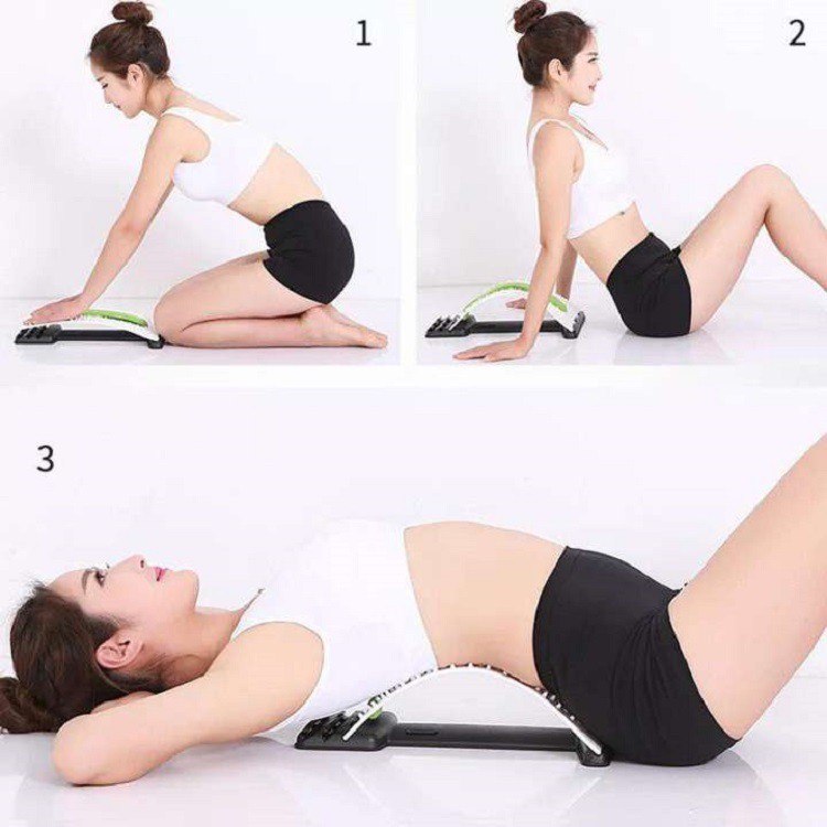 Khung Nắn Chỉnh Hình Cột Sống - Dụng Cụ Giảm Đau Nhức Mỏi Lưng, Đốt Sống Cổ, Cột Sống, Giup1 Thư Giãn