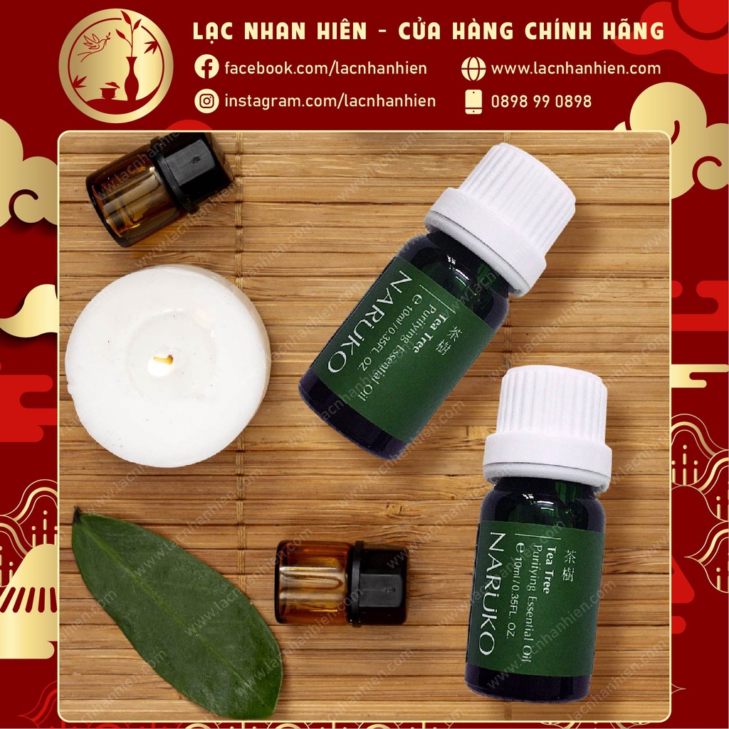 [Bill Đài] TINH DẦU TRÀM TRÀ NARUKO TEA TREE PURIFYING ESSENTIAL OIL