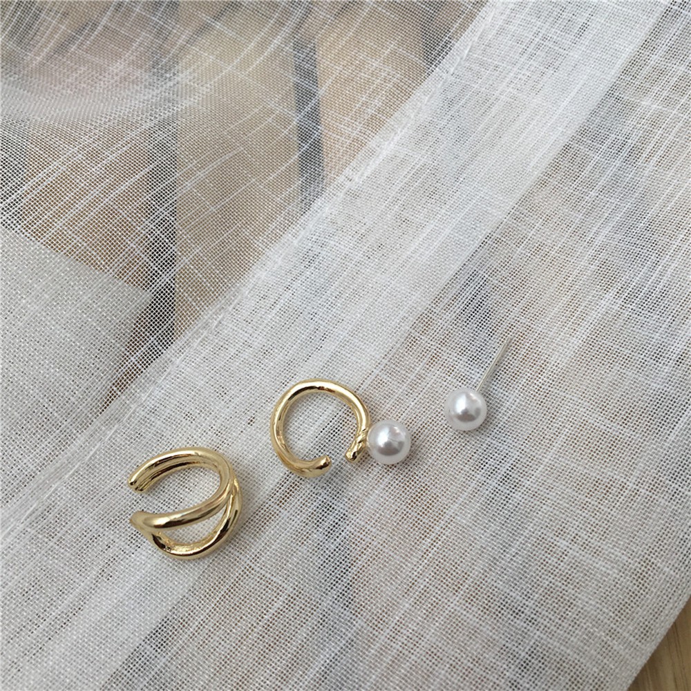 Set 3 khuyên tại phong cách thời trang Hàn dành cho nữ