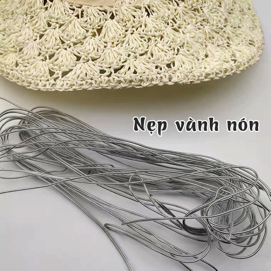 Kẽm Bọc Nhựa Dẻo Dùng Tạo Dáng Thú Bông/ Nẹp Vành Nón Handmade Size 1.2mm - 3mm