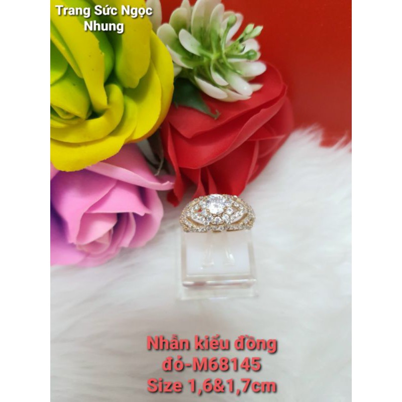 Nhẫn kiểu đồng đỏ-M68