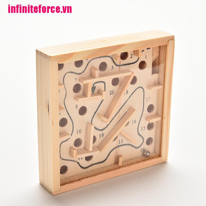 Bảng đồ chơi mê cung bằng gỗ cổ điển giáo dục cho bé