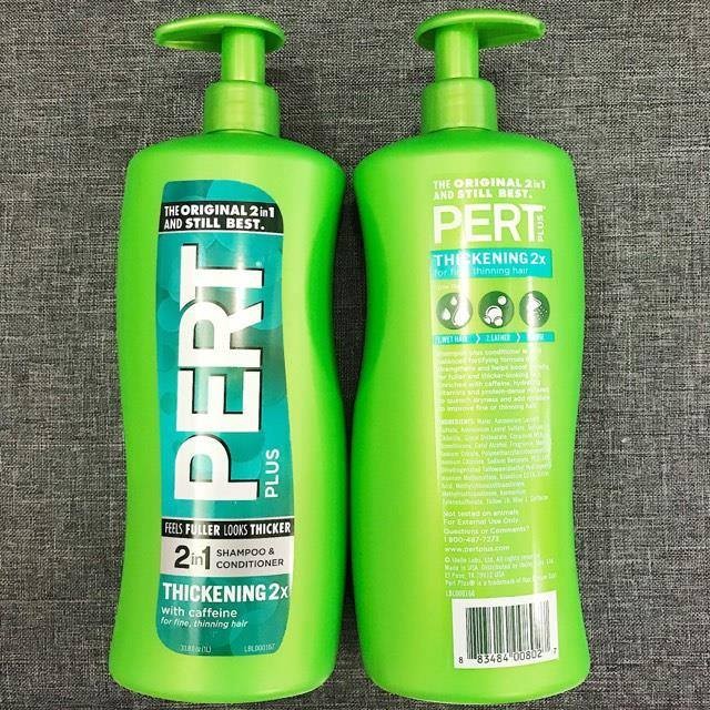 Dầu gội + xả Pert Plus 2in1 Thickening 2X