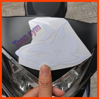 Tem sticker nhỏ dán xe máy nhiều mẫu (Logo STAR SR 125 đẹp)