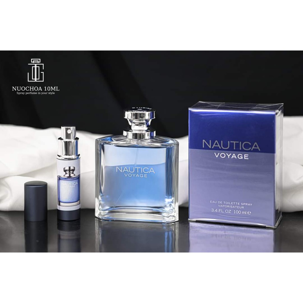 Nước hoa nam CAO CẤP CHO MÙA HÈ Nautica Voyage 10ml - NƯỚC HOA CHÍNH HÃNG