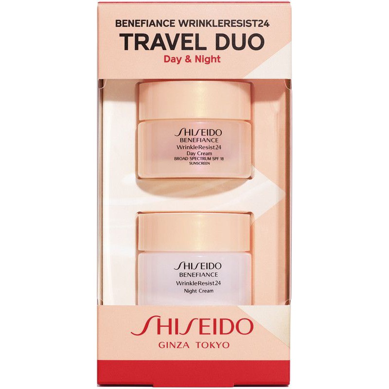 Bộ kem dưỡng ngày và đêm SHISEIDO BENEFIANCE WRINKLERESIST24 TRAVEL DUO DAY & NIGHT