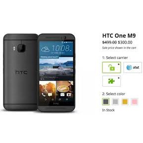 Điện Thoại HTC One M9 Quốc Tế . Ram 3G/32GB - Nhập Khẩu 100% - FULLBOX