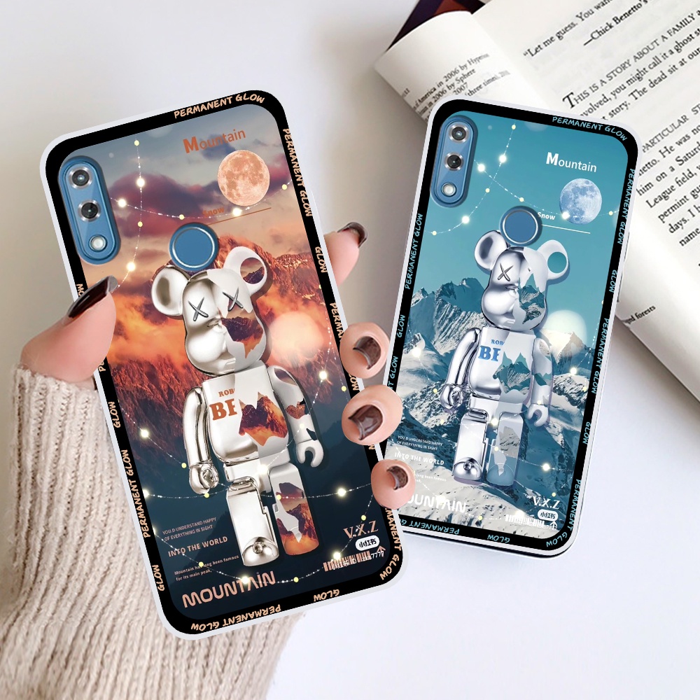 Ốp Vsmart Star 3 / Star 4 / Star3 / Star4 in hình họa tiết Mountain, Be@rbrick dễ thương (T13 - T18)